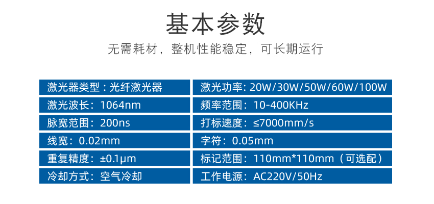 產品參數 產品參數